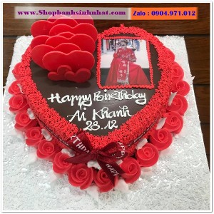 Bánh Sinh Nhật In Hình Ảnh - H264